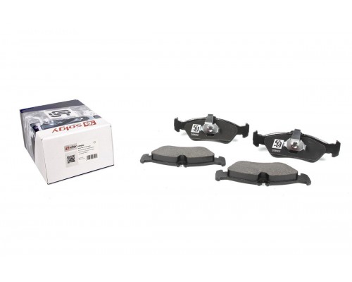 Тормозные колодки задние (156x55x18мм) VW LT 28-35 1996-2006 209002 SOLGY (Испания)