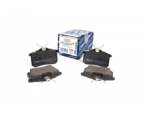 Тормозные колодки задние без датчика (105.3х55.9х17.1mm) VW Caddy III 04- 0252096117 MEYLE (Германия)