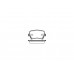 Тормозные колодки задние без датчика (105.3х55.9х17.1mm) VW Caddy III 04- 21031.00 ROADHOUSE (Испания)