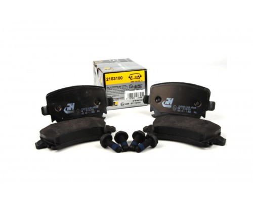 Тормозные колодки задние без датчика (105.3х55.9х17.1mm) VW Caddy III 04- 21031.00 ROADHOUSE (Испания)