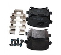 Тормозные колодки задние без датчика (105.3х55.9х17.1mm) VW Caddy III 04- 6696 MAPCO (Германия)
