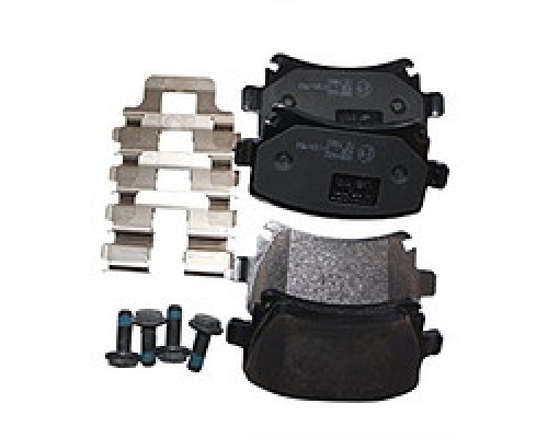 Тормозные колодки задние без датчика (105.3х55.9х17.1mm) VW Caddy III 04- 6696 MAPCO (Германия)