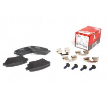 Тормозные колодки задние без датчика (105.3х55.9х17.1mm) VW Caddy III 04- GDB1622 TRW (Германия)