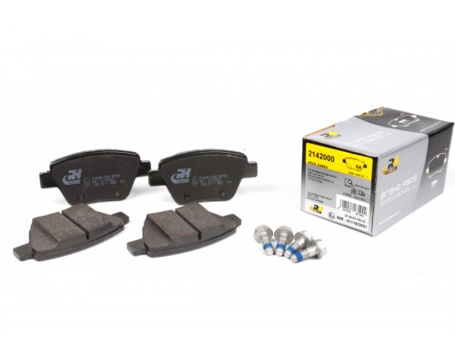 Тормозные колодки задние без датчика (109.3х53.4х17.7mm) VW Caddy III 04- 21420.00 ROADHOUSE (Испания)