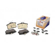 Тормозные колодки задние без датчика (87.6х52.9х17.6mm) VW Caddy III 07- 6980.20 AUTOTECHTEILE (Германия)