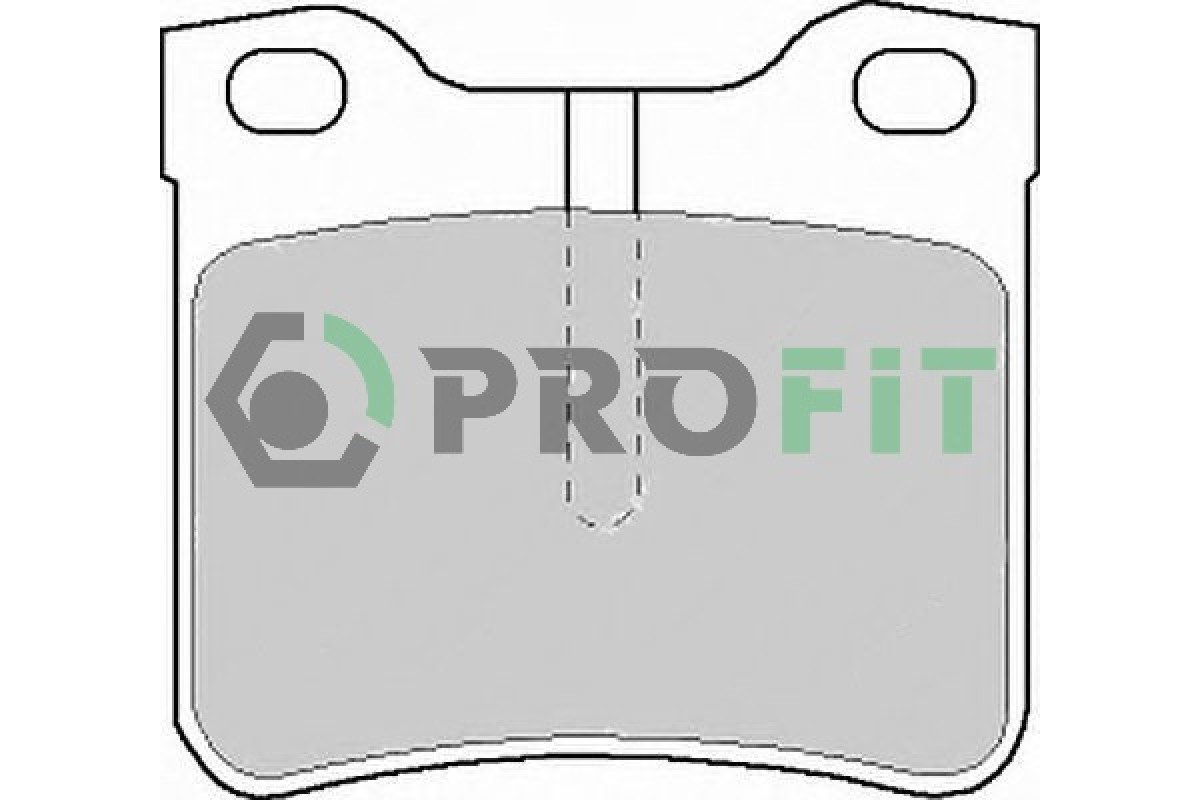 Тормозные колодки задние без датчика (система ATE) MB Vito 638 1996-2003 5000-1044 PROFIT (Чехия) Тормозные колодки задние без датчика (система ATE) MB Vito 638 1996-2003 5000-1044 PROFIT (Чехия)