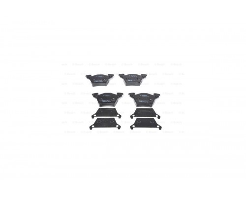 Тормозные колодки задние без датчика (система BOSCH) MB Vito 638 1996-2003 0986460002 BOSCH (Германия)