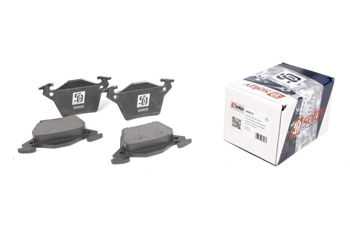 Тормозные колодки задние без датчика (система BOSCH) MB Vito 638 1996-2003 209028 SOLGY (Испания) Тормозные колодки задние без датчика (система BOSCH) MB Vito 638 1996-2003 209028 SOLGY (Испания)