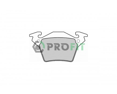 Тормозные колодки задние без датчика (система BOSCH) MB Vito 638 1996-2003 5000-1305 PROFIT (Чехия)