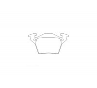 Тормозные колодки задние без датчика (система BOSCH) MB Vito 638 1996-2003 571947CH CHAMPION (США)