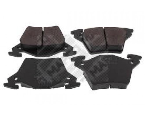 Тормозные колодки задние без датчика (система BOSCH) MB Vito 638 1996-2003 6591 MAPCO (Германия)