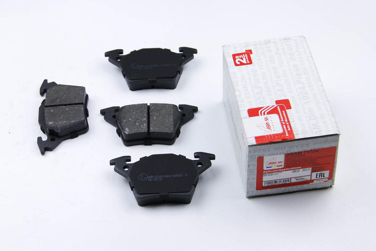 Тормозные колодки задние без датчика (система BOSCH) MB Vito 638 1996-2003 71724 ASAM (Румыния) Тормозные колодки задние без датчика (система BOSCH) MB Vito 638 1996-2003 71724 ASAM (Румыния)