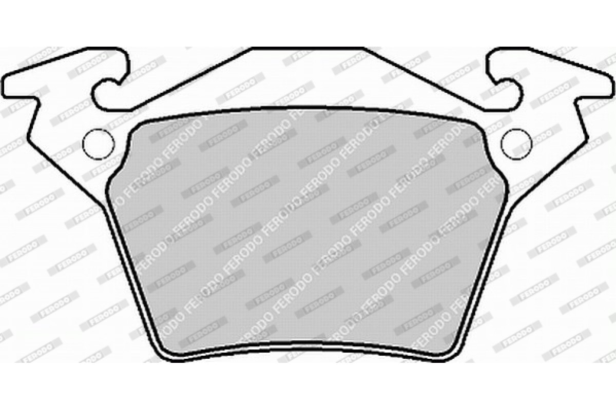 Тормозные колодки задние без датчика (система BOSCH) MB Vito 638 1996-2003 FVR1305 FERODO (Великобритания) Тормозные колодки задние без датчика (система BOSCH) MB Vito 638 1996-2003 FVR1305 FERODO (Великобритания)