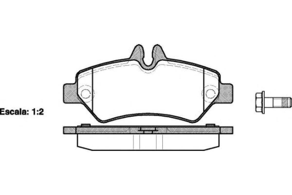 Тормозные колодки задние без датчика VW Crafter 2006- 1246.00 Remsa (Испания) Тормозные колодки задние без датчика VW Crafter 2006- 1246.00 Remsa (Испания)