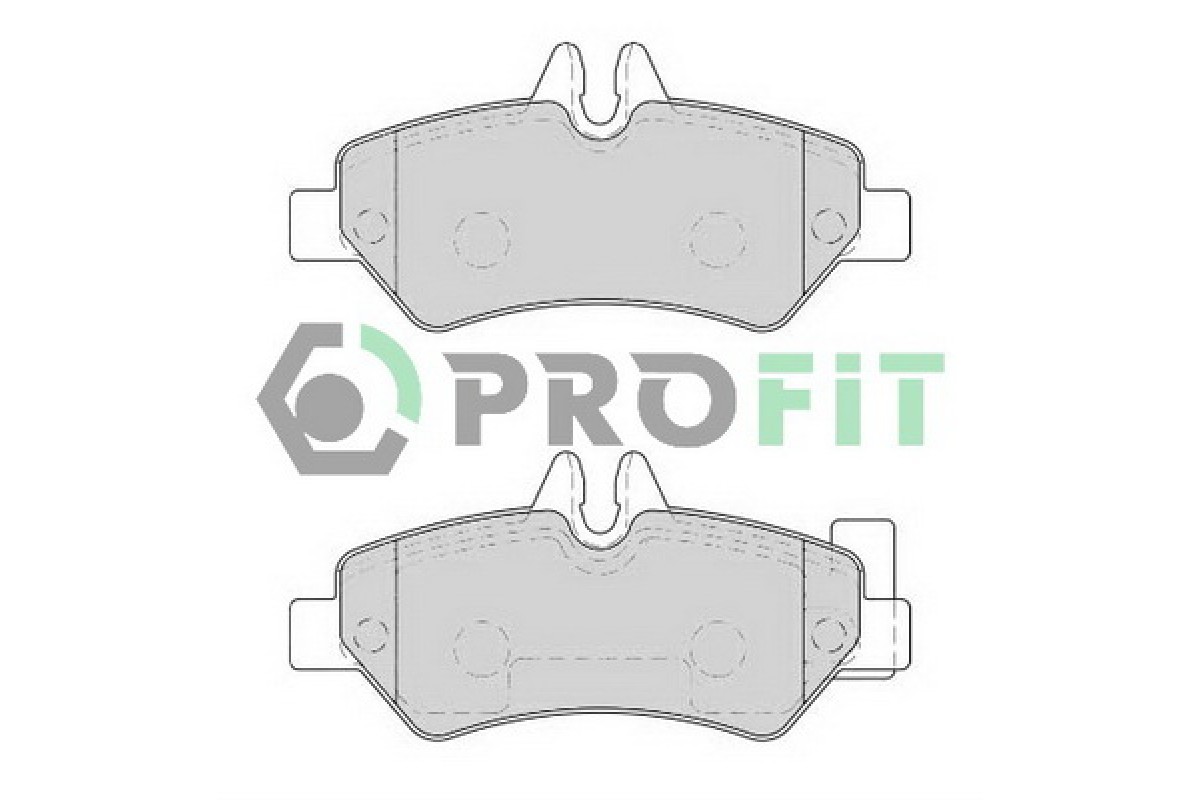 Тормозные колодки задние без датчика VW Crafter 2006- 5000-1780 PROFIT (Чехия) Тормозные колодки задние без датчика VW Crafter 2006- 5000-1780 PROFIT (Чехия)