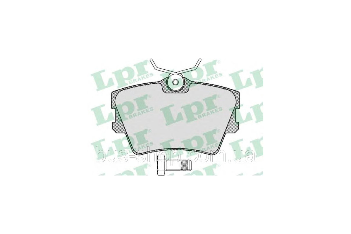 Тормозные колодки задние (без датчика) VW Transporter T4 90-03 05P616 LPR (Италия) Тормозные колодки задние (без датчика) VW Transporter T4 90-03 05P616 LPR (Италия)