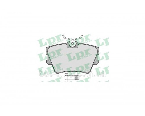 Тормозные колодки задние (без датчика) VW Transporter T4 90-03 05P616 LPR (Италия)