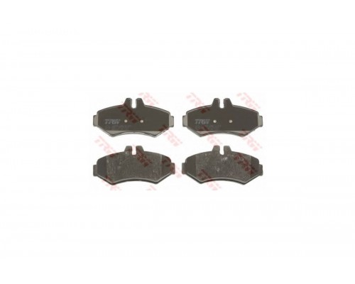 Тормозные колодки задние (BOSCH, 126x65x19мм) MB Sprinter 208-316 1995-20 GDB1399 TRW (Германия)