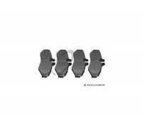 Тормозные колодки задние (BOSCH, 126x65x19мм) MB Sprinter 208-316 1995-2006 02.35.086 TRUCKTEC (Германия)