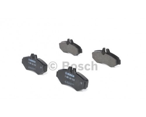 Тормозные колодки задние (BOSCH, 126x65x19мм) MB Sprinter 208-316 1995-2006 0986424516 BOSCH (Германия)