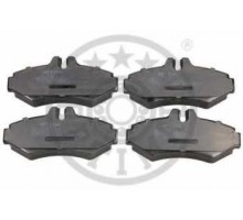 Тормозные колодки задние (BOSCH, 126x65x19мм) MB Sprinter 208-316 1995-2006 10403 OPTIMAL (Германия)