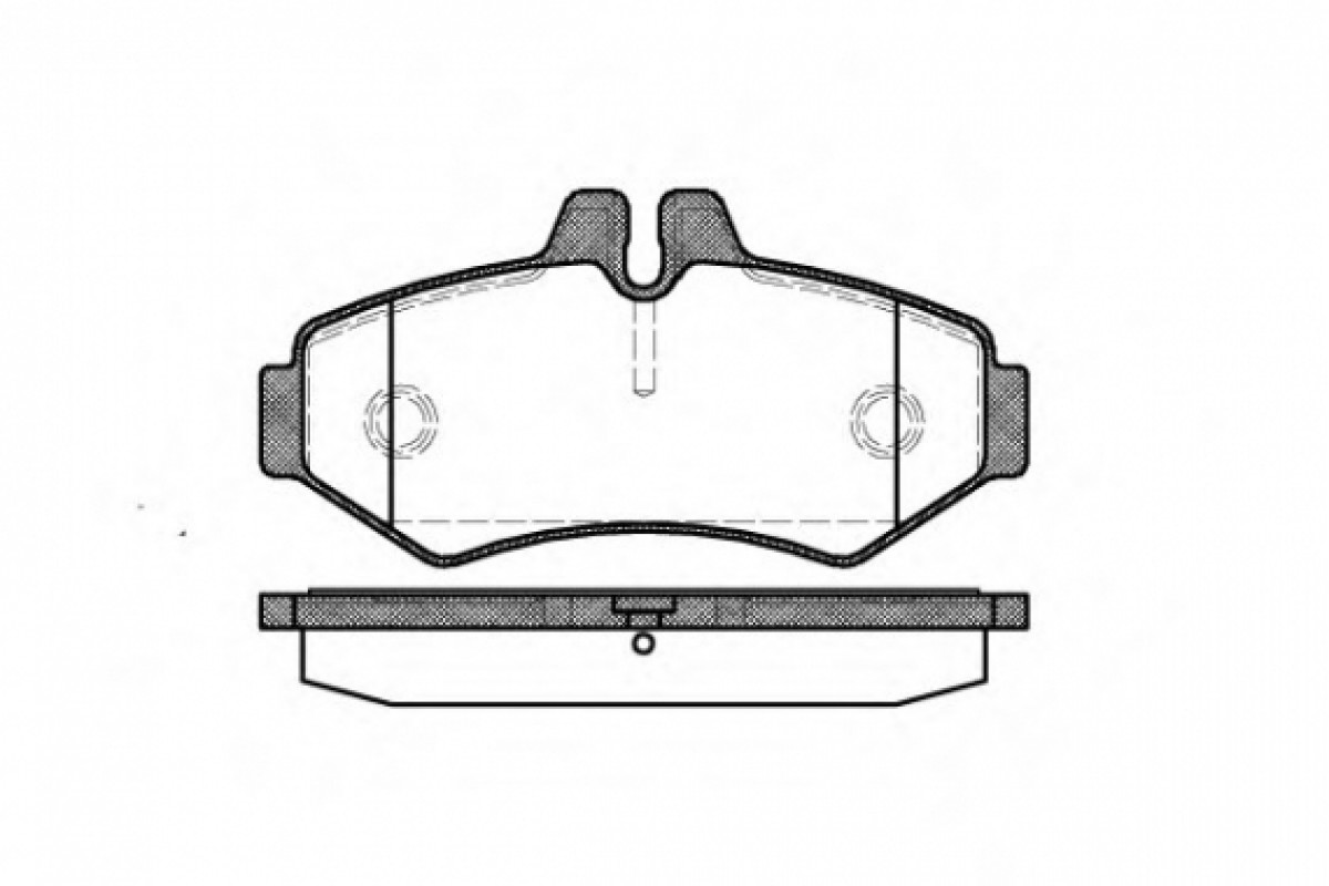 Тормозные колодки задние (BOSCH, 126x65x19мм) MB Sprinter 208-316 1995-2006 2733.00 ROADHOUSE (Испания) Тормозные колодки задние (BOSCH, 126x65x19мм) MB Sprinter 208-316 1995-2006 2733.00 ROADHOUSE (Испания)