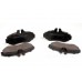 Тормозные колодки задние (BOSCH, 126x65x19мм) VW LT 28-35 1996-2006 0252302118 MEYLE (Германия)