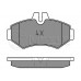 Тормозные колодки задние (BOSCH, 126x65x19мм) VW LT 28-35 1996-2006 0252302118 MEYLE (Германия)