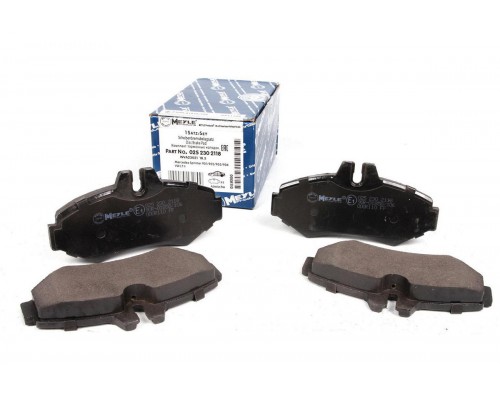 Тормозные колодки задние (BOSCH, 126x65x19мм) VW LT 28-35 1996-2006 0252302118 MEYLE (Германия)