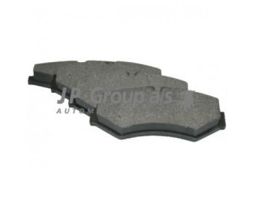 Тормозные колодки задние (BOSCH, 126x65x19мм) VW LT 28-35 1996-2006 1163705610 JP GROUP (Дания)