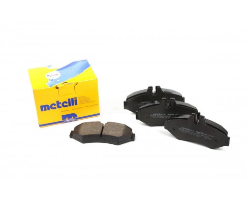 Тормозные колодки задние (BOSCH, 126x65x19мм) VW LT 28-35 1996-2006 22-0572-0 METELLI (Италия)