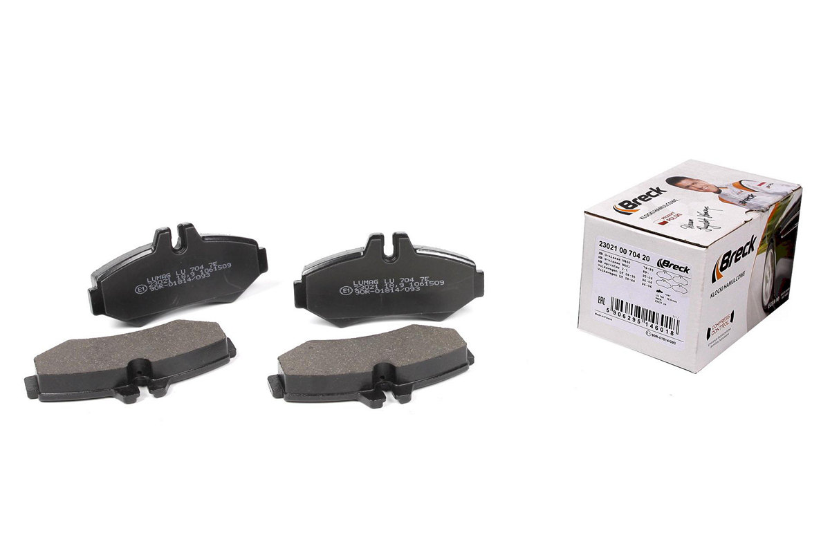 Тормозные колодки задние (BOSCH, 126x65x19мм) VW LT 28-35 1996-2006 230210070420 BRECK (Польша) Тормозные колодки задние (BOSCH, 126x65x19мм) VW LT 28-35 1996-2006 230210070420 BRECK (Польша)