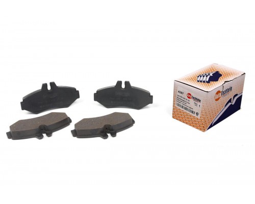 Тормозные колодки задние (BOSCH, 126x65x19мм) VW LT 28-35 1996-2006 4257 AUTOTECHTEILE (Германия)