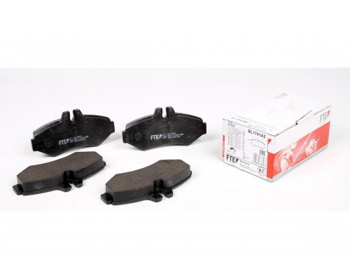 Тормозные колодки задние (BOSCH, 126x65x19мм) VW LT 28-35 1996-2006 BL1741A2 FTE (Германия)