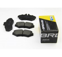 Тормозные колодки задние (BOSCH, 126x65x19мм) VW LT 28-35 1996-2006 BP2845 BREMSI (Италия)