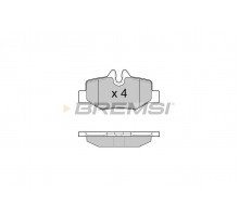 Тормозные колодки задние MB Vito 639 2003- BP3101 BREMSI (Италия)