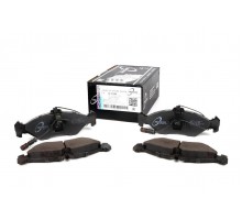 Тормозные колодки задние (с датчиками) (141x50x17мм) VW LT 28-35 1996-2006 02.35.084 TRUCKTEC (Германия)