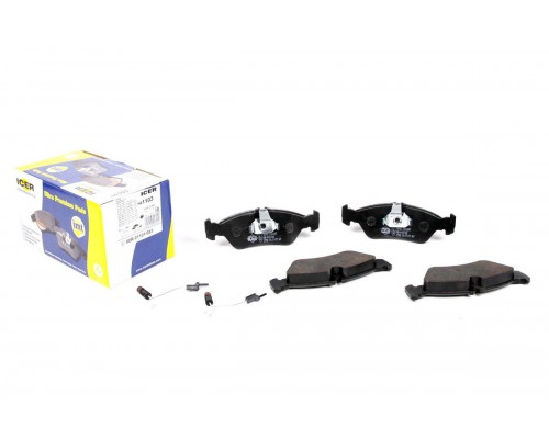 Тормозные колодки задние (с датчиками) (156x55x18мм) VW LT 28-35 1996-2006 141103 ICER (Испания)