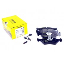 Тормозные колодки задние (с датчиками) (156x55x18мм) VW LT 28-35 1996-2006 2390101 TEXTAR (Германия)
