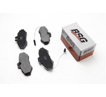 Тормозные колодки задние (с датчиками) (BOSCH, 126x65x19мм) VW LT 28-35 1996-2006 60-200-006 BSG (Турция)