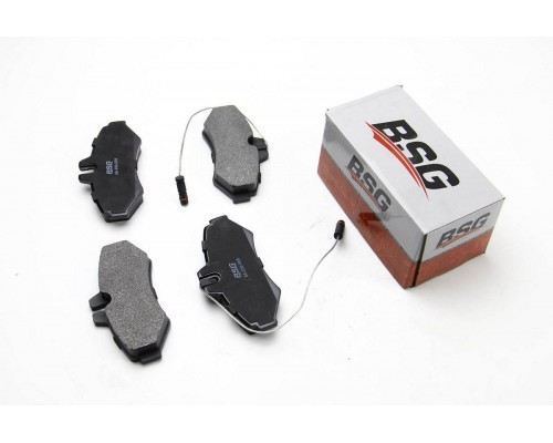 Тормозные колодки задние (с датчиками) (BOSCH, 126x65x19мм) VW LT 28-35 1996-2006 60-200-006 BSG (Турция)