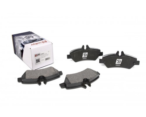 Тормозные колодки задние с датчиком MB Sprinter 906 2006- 209023 SOLGY (Испания)