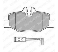 Тормозные колодки задние (с датчиком) MB Vito 639 2003- LP1939 DELPHI (США)