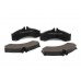 Тормозные колодки задние (со сдвоенным колесом) VW LT 46 1996-2006 290760070310 BRECK (Польша)