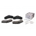 Тормозные колодки задние (со сдвоенным колесом) VW LT 46 1996-2006 290760070310 BRECK (Польша)
