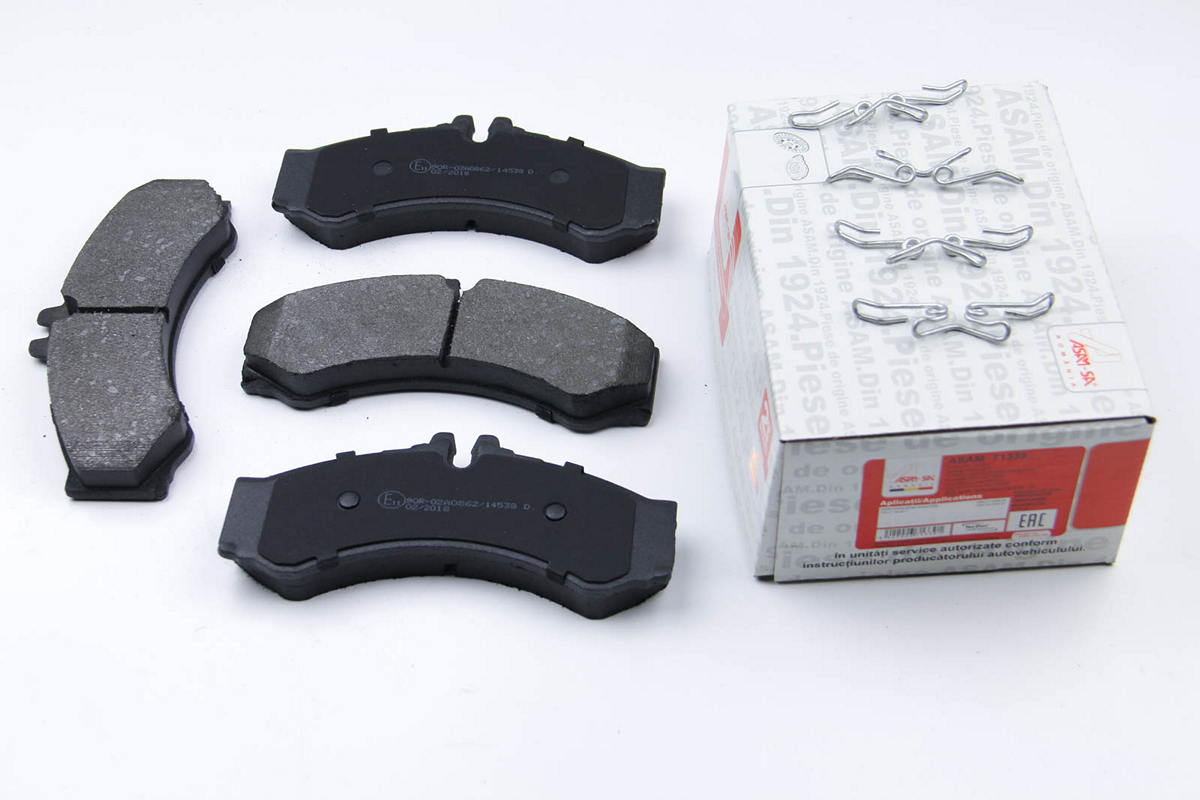 Тормозные колодки задние (со сдвоенным колесом) VW LT 46 1996-2006 71339 ASAM (Румыния) Тормозные колодки задние (со сдвоенным колесом) VW LT 46 1996-2006 71339 ASAM (Румыния)