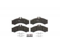 Тормозные колодки задние (со сдвоенным колесом) VW LT 46 1996-2006 GDB1288 TRW (Германия)