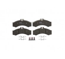 Тормозные колодки задние (со сдвоенным колесом) VW LT 46 1996-2006 GDB1288 TRW (Германия)