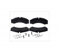 Тормозные колодки задние (со сдвоенным колесом) VW LT 46 1996-2006 P50028 BREMBO (Италия)