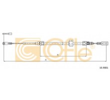 Трос ручника центральный (короткая база) VW LT 28-46 1996-2006 10.9881 COFLE (Италия)